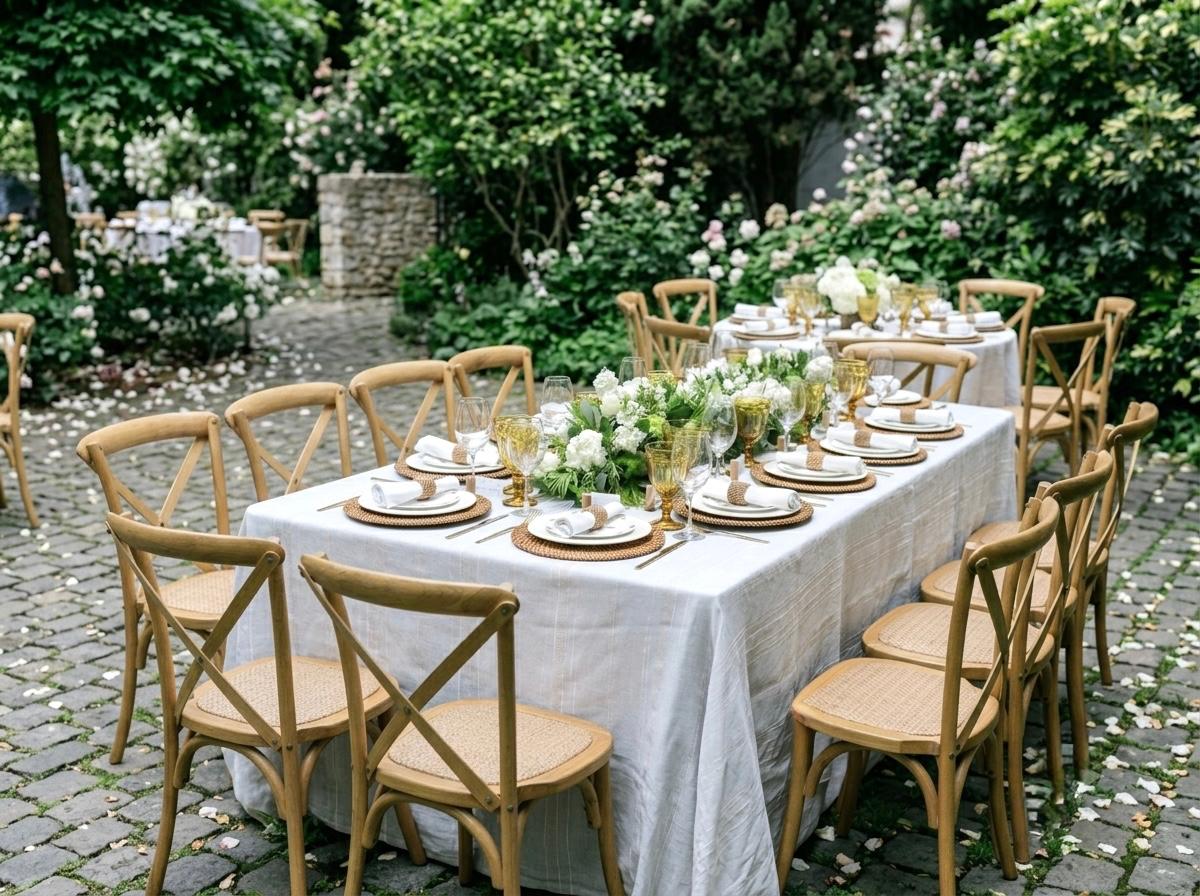 Our Favorite White and Natural Linen Tablecloths