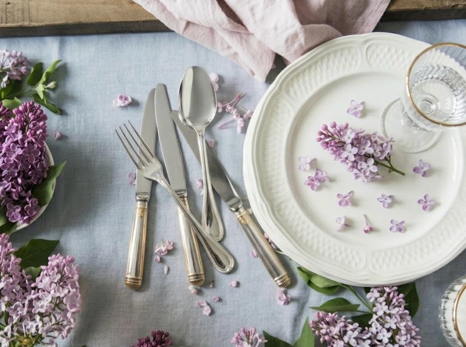 French and Elegant Flatware for Hosting