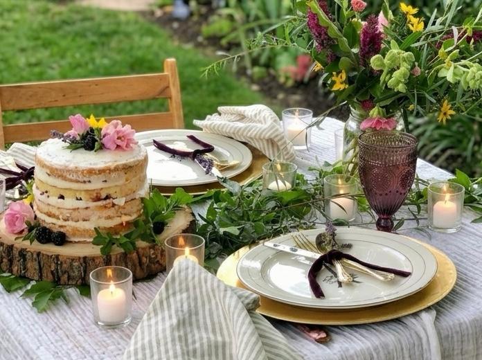 Garden, Brunch, and Outdoor Dinner Table Inspiration